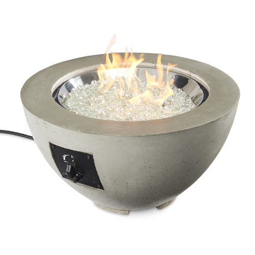 CAD Drawings BIM Models The Outdoor GreatRoom Company Cove 29" Round Gas Fire Pit Bowl