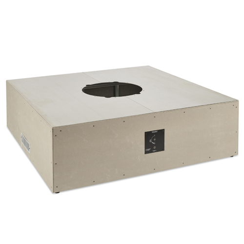 CAD Drawings The Outdoor GreatRoom Company Square Ready-To-Finish Gas Fire Pit Table Base
