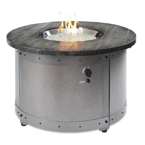 View Edison Round Gas Fire Pit Table
