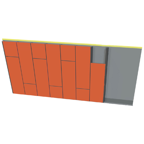 CAD Drawings Stonewood Architectural Panels Vertical Siding Attachment System
