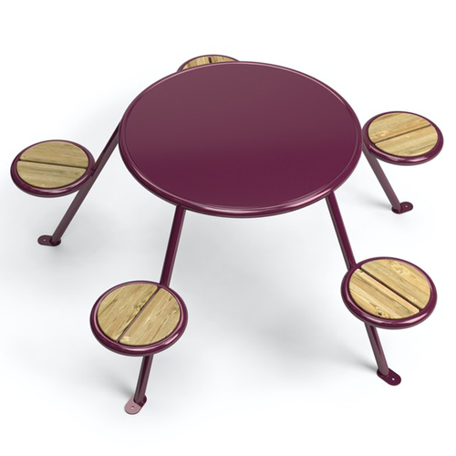 CAD Drawings BIM Models Vestre Buzz Picnic Table