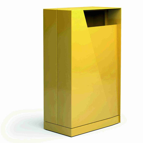 CAD Drawings BIM Models Vestre Bloc Litter Bin