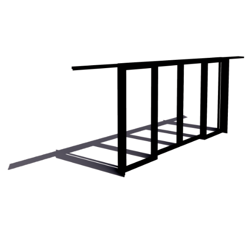 CAD Drawings BIM Models Reilly Architectural Slider Steel Door, Architectural Bi-Part
