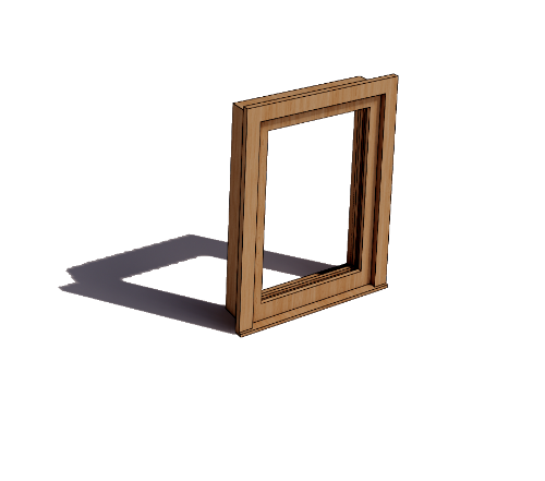 CAD Drawings BIM Models Reilly Architectural Wood Window: Fixed
