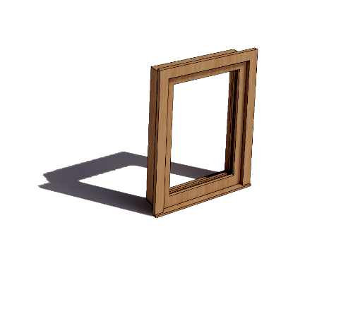 View Wood Window: Fixed