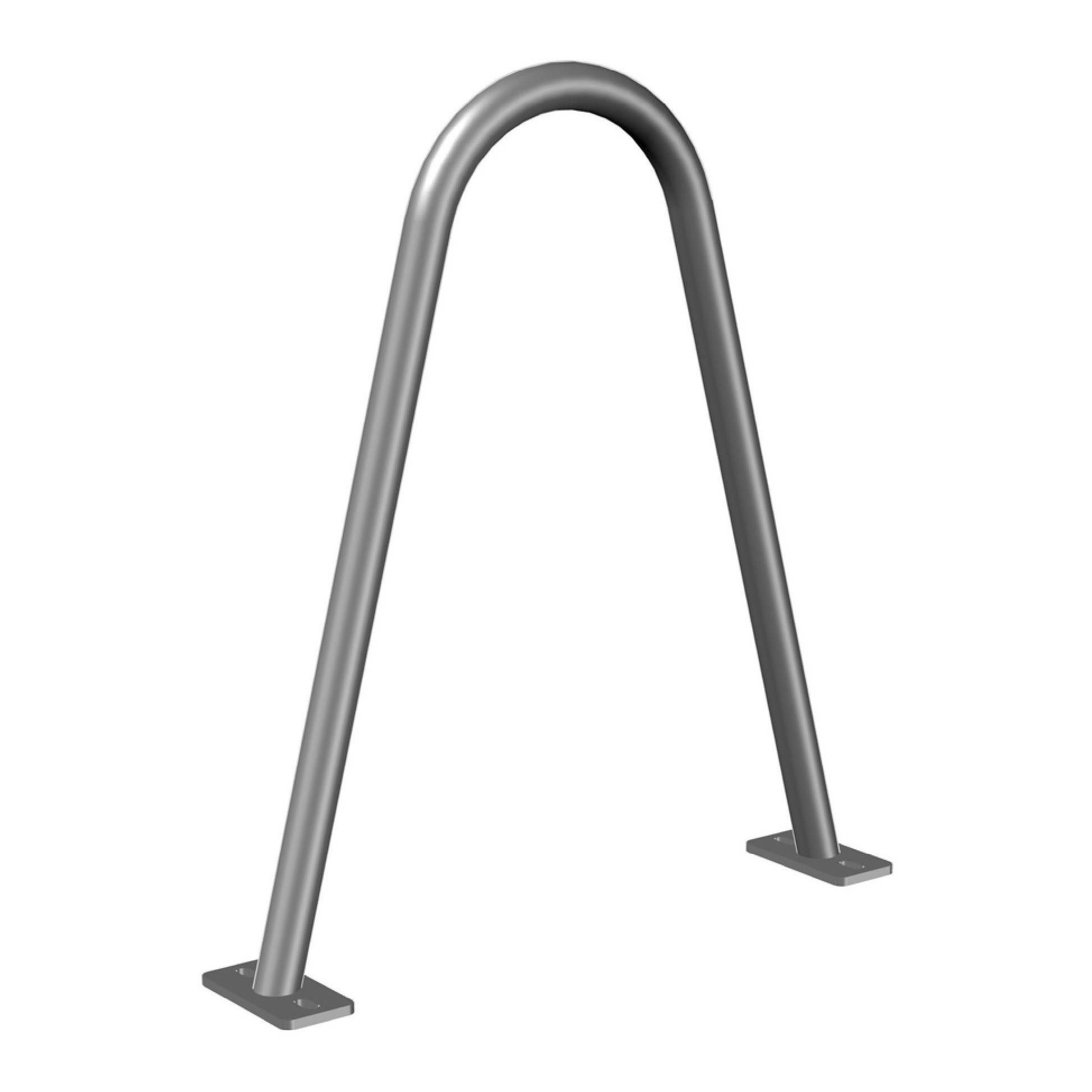 CAD Drawings Greenspoke (850295) Peak Rack, Stainless Steel, Satin Finish (Bare), Surface Mount