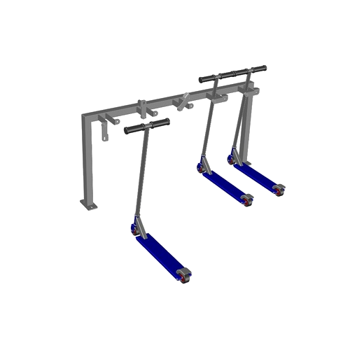 CAD Drawings Greenspoke (850570) Scooter Rack