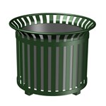 View (224-26T) Planter, Round, Flared Top, 26" Tall, with Steel Liner 