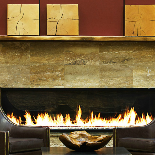 CAD Drawings BIM Models Montigo Fireplaces Custom 7' Single Sided - C-VIEW (C720) Commercial Gas Fireplace