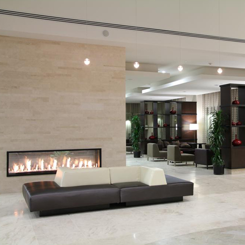 CAD Drawings BIM Models Montigo Fireplaces Custom 7' See Through - C-VIEW (C720ST) Commercial Gas Fireplace