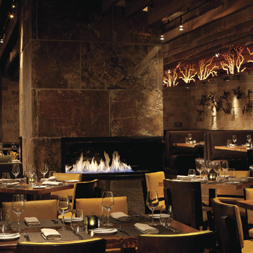 CAD Drawings BIM Models Montigo Fireplaces Custom 4' Corner - C-VIEW (C420CL/CR) Commercial Gas Fireplace