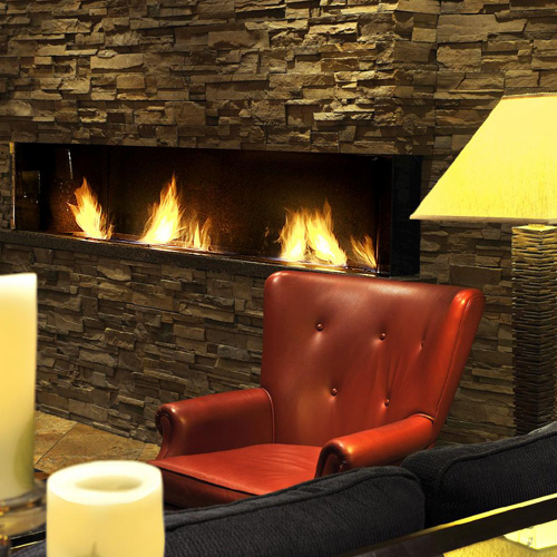 CAD Drawings BIM Models Montigo Fireplaces Custom 5' Bay - C-VIEW (C520PRC) Commercial Gas Fireplace