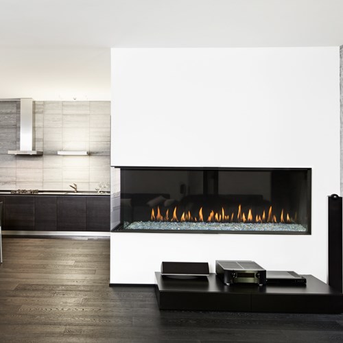 View Custom 5' Corner L/R - PRODIGY Series (PCCL/R5) Light Commercial Gas Fireplace