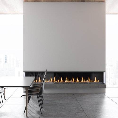 View Custom 7' Bay - PRODIGY Series (PCPR7) Light Commercial Gas Fireplace