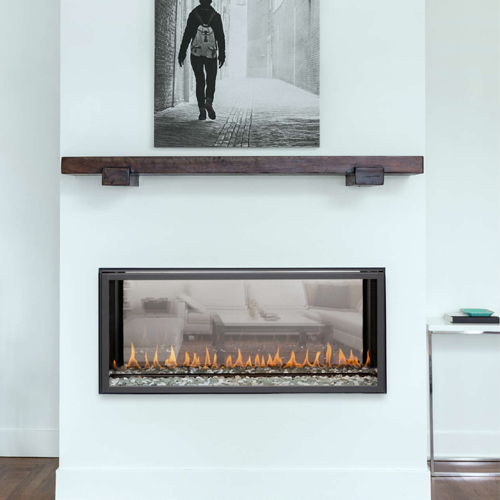 CAD Drawings BIM Models Montigo Fireplaces 3' See Through - EXEMPLAR Series (R320ST) Luxury Residential Gas Fireplace