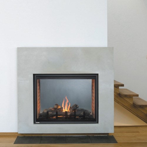 View 42" See Through - DIVINE Series (H42FSD) Residential Gas Fireplace 