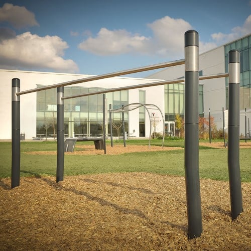 CAD Drawings BIM Models TrekFit Fitness Equipment: Parallel Bars