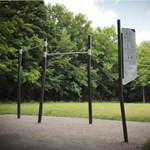 Fitness Equipment: Pull-up Bars Double
