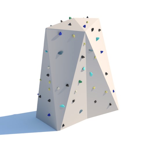 CAD Drawings BIM Models TrekFit Urban Boulder: Alpine v1