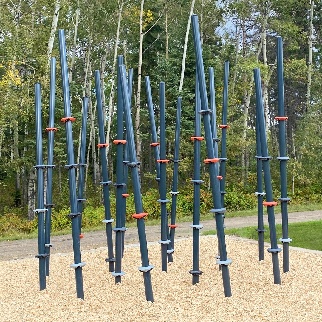 CAD Drawings BIM Models TrekFit Bamboo Jungle: 18 Posts Junior