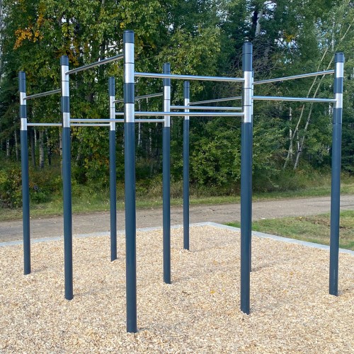 CAD Drawings BIM Models TrekFit Calisthenics Racks: Small