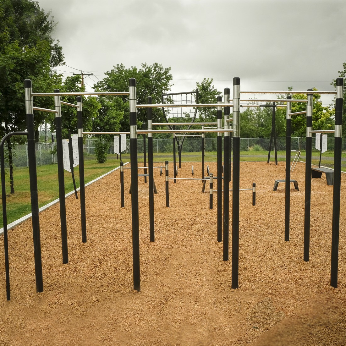 CAD Drawings BIM Models TrekFit Calisthenics Racks: Medium