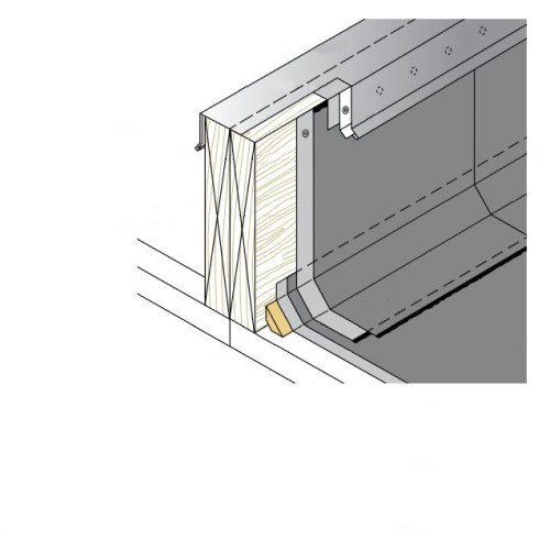 View CT-05 Wood Area Divider Flashing 