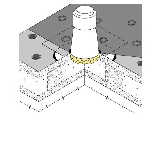 View CT-20 Roof Vent Flashing