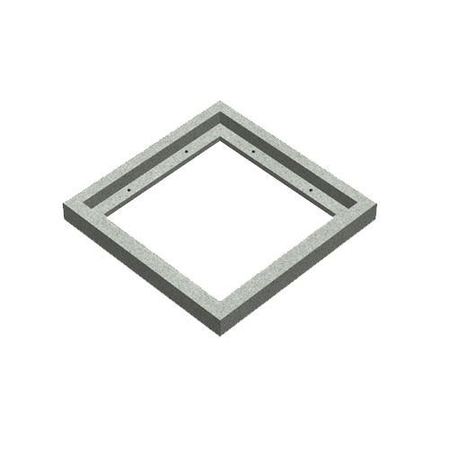 CAD Drawings BIM Models Jonite Trimmer Frame 15.7" X 15.7"