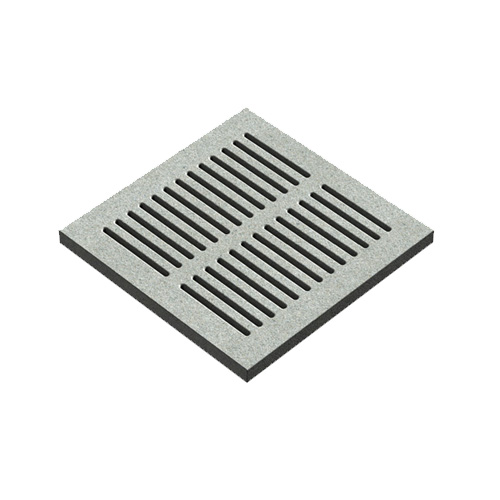 CAD Drawings BIM Models Jonite Slotted Sump Cover 19.7" x 19.7"