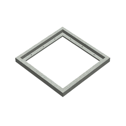 CAD Drawings BIM Models Jonite Trimmer Frame 19.7" x 19.7"