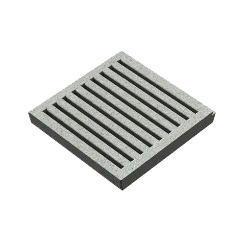 CAD Drawings BIM Models Jonite Square Slots 11.8"