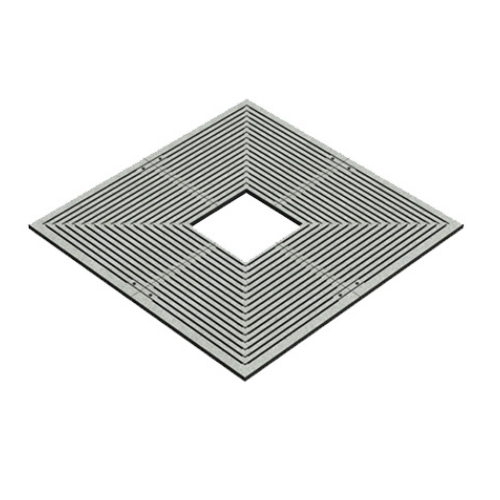 CAD Drawings BIM Models Jonite ADA Square Slots 5'