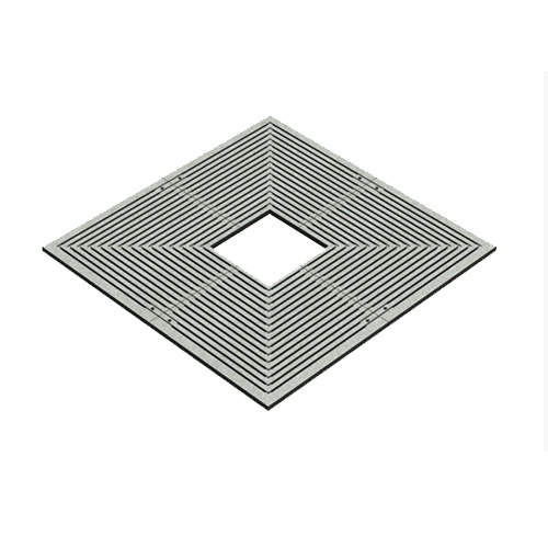CAD Drawings BIM Models Jonite ADA Square Slots 5'