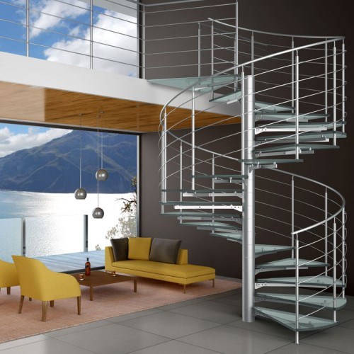 View GlassTree Spiral Stairway System