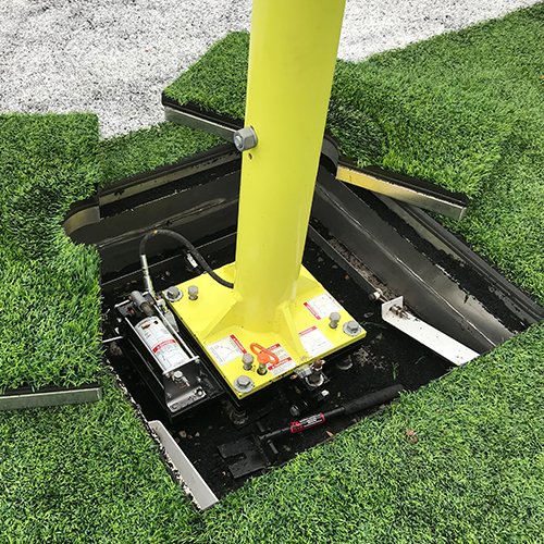CAD Drawings Sportsfield Specialties, Inc. Access Frame Kits