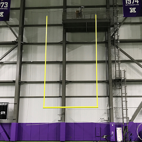 CAD Drawings Sportsfield Specialties, Inc. Hanging Football Goal Posts