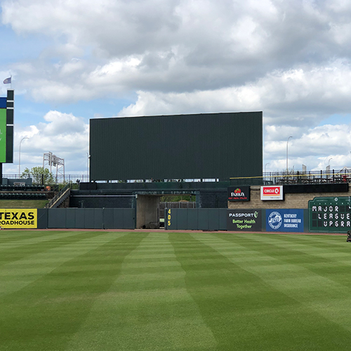 CAD Drawings Sportsfield Specialties, Inc. Outfield Batter's Eye