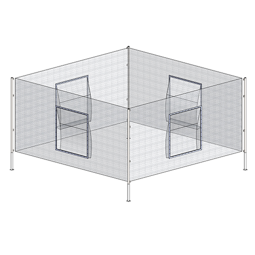 CAD Drawings Sportsfield Specialties, Inc. Soft Toss Netting Systems
