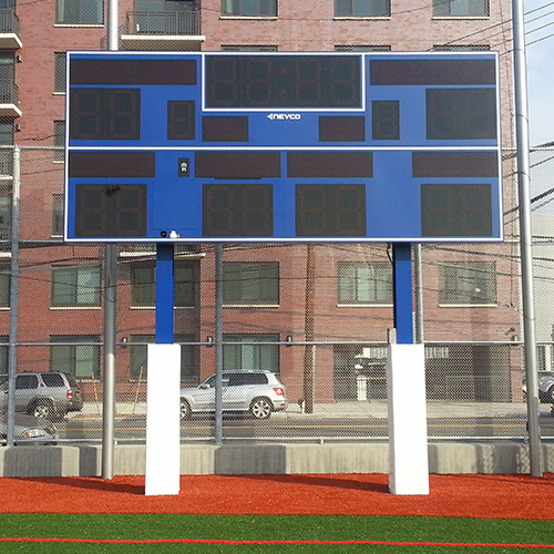 CAD Drawings Sportsfield Specialties, Inc. Scoreboard I-Beam Padding