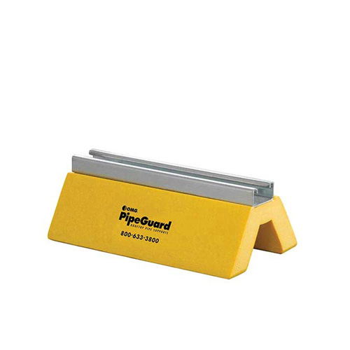 CAD Drawings BIM Models OMG Roofing Products Pipeguard: Safety Yellow Strut (PGSTPE10-YW)