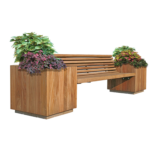 CAD Drawings Sitecraft Big Apple Planter Bench (BA)