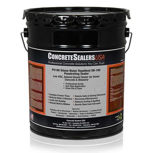 CAD Drawings Concrete Sealers USA PS109 Silane Water Repellent SB-100 Penetrating Sealer (5 gal.) - Concrete Sealers USA