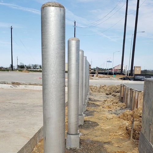 View Removable Utility Bollard Posts