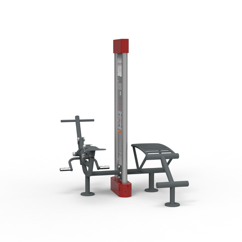 CAD Drawings Outletics Abdominal Bench and Rower Combination