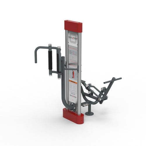 CAD Drawings Outletics Rower and Back Massager Combination