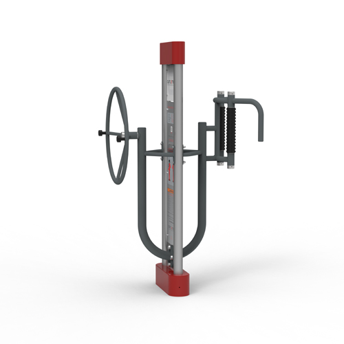 CAD Drawings Outletics Shoulder Wheel and Back Massager Combination