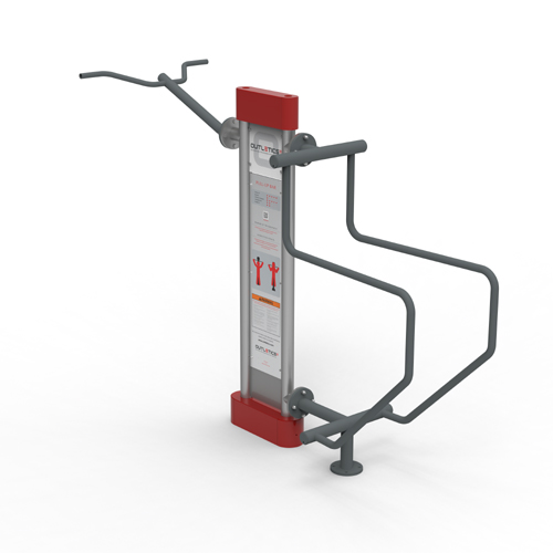 CAD Drawings Outletics Dips and Pull-Up Bar Combination