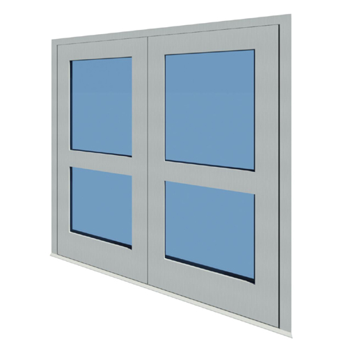 CAD Drawings BIM Models U.S. Bullet Proofing Anodized Doors