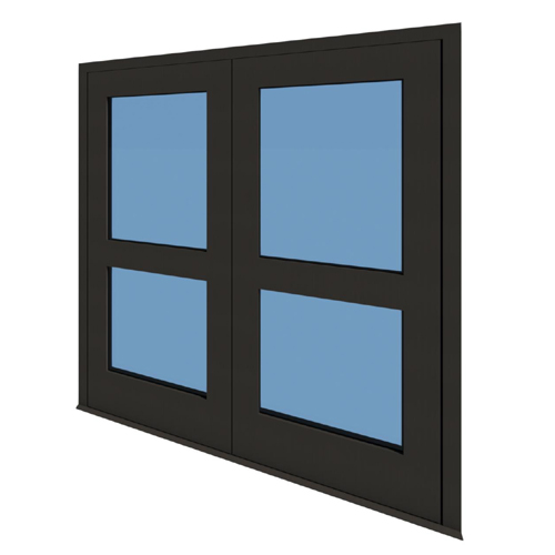 CAD Drawings BIM Models U.S. Bullet Proofing Bronze Doors